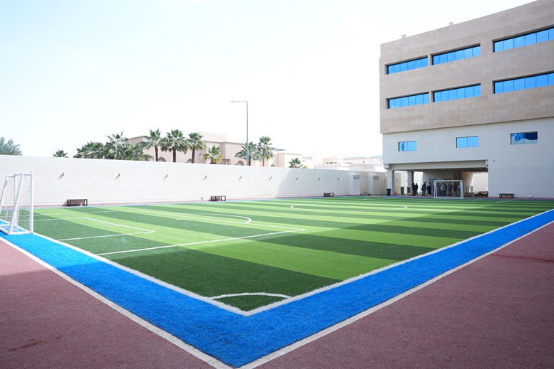 large open playground